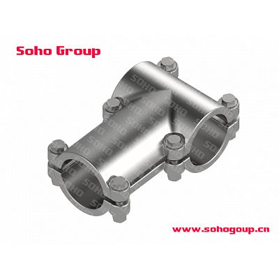 Tee Connector tubular busbar to tubular busbar