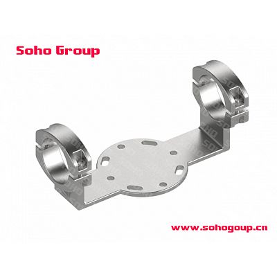 Busbar double fixed/sliding support(bolts type)